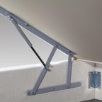 Κρεβάτι με Αποθηκευτικό Χώρο Hauz Veronica Cotton Bar Bone 200X200